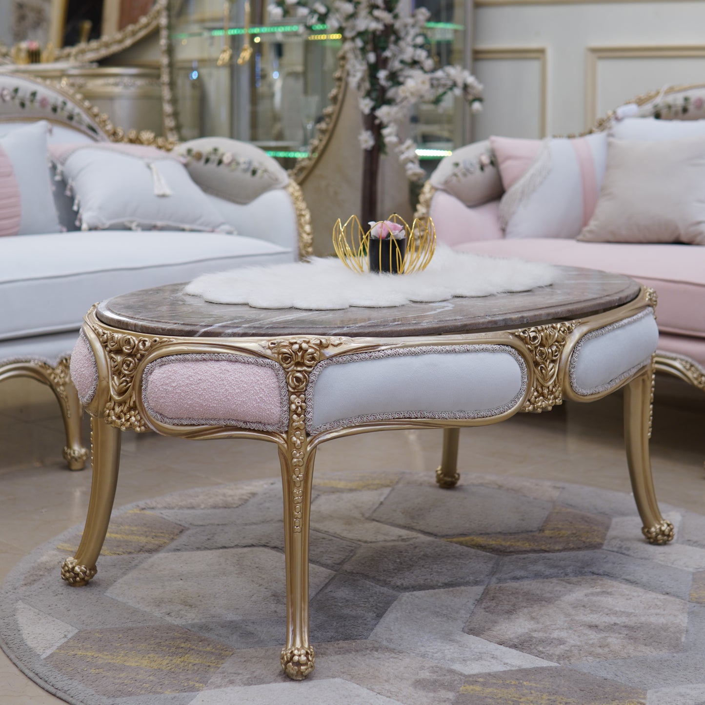 Rosenpalais 5 teilig II Tisch