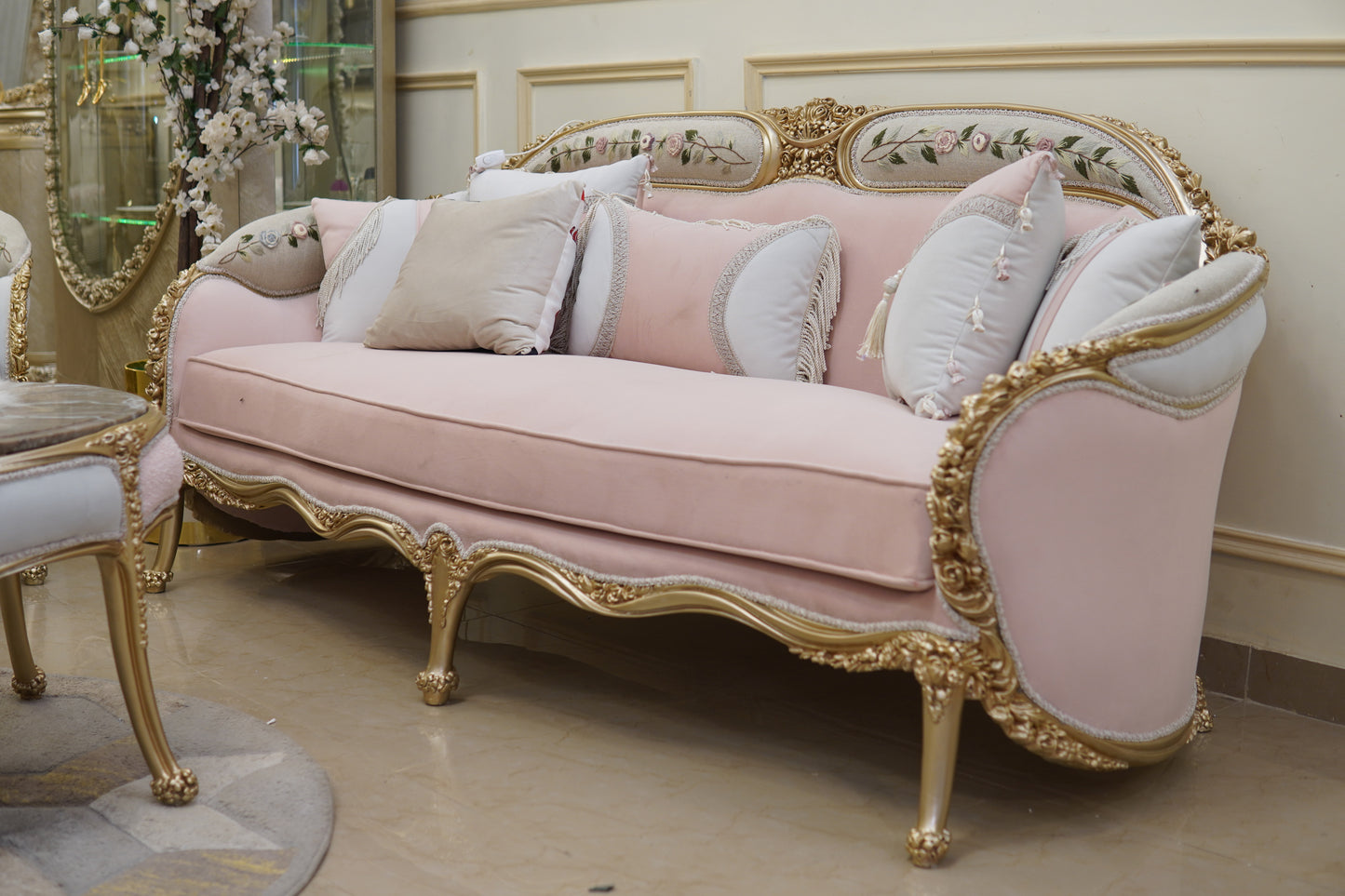 Rosenpalais 5 teilig II sofa