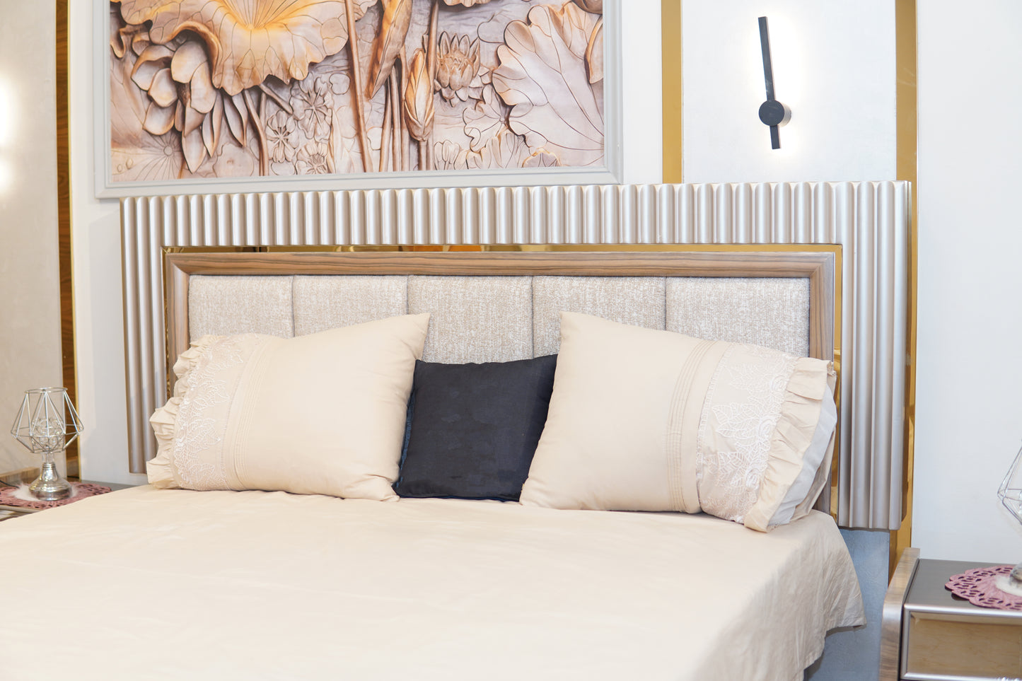Victoriaschlafzimmer bett