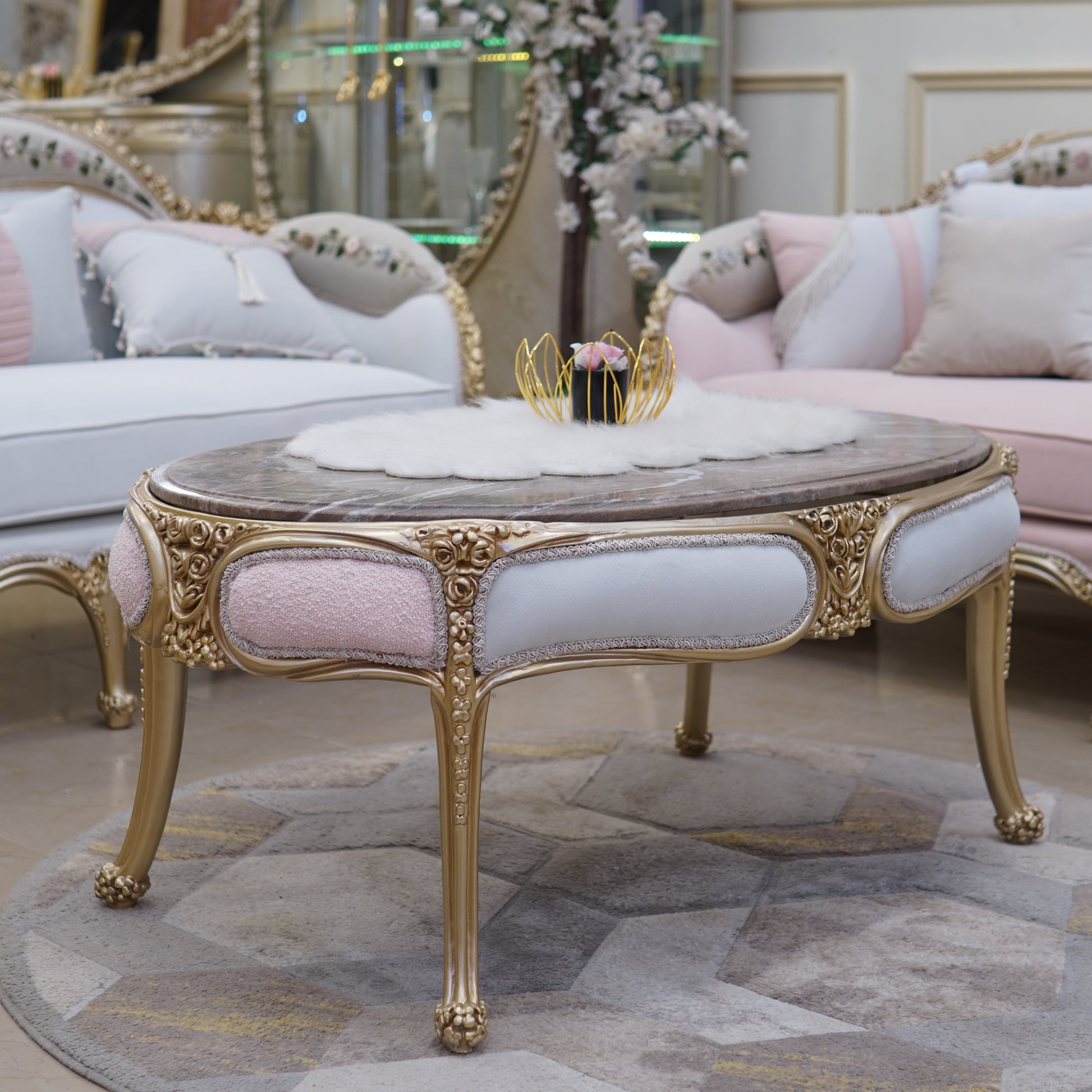 Rosenpalais 5 teilig II Tisch