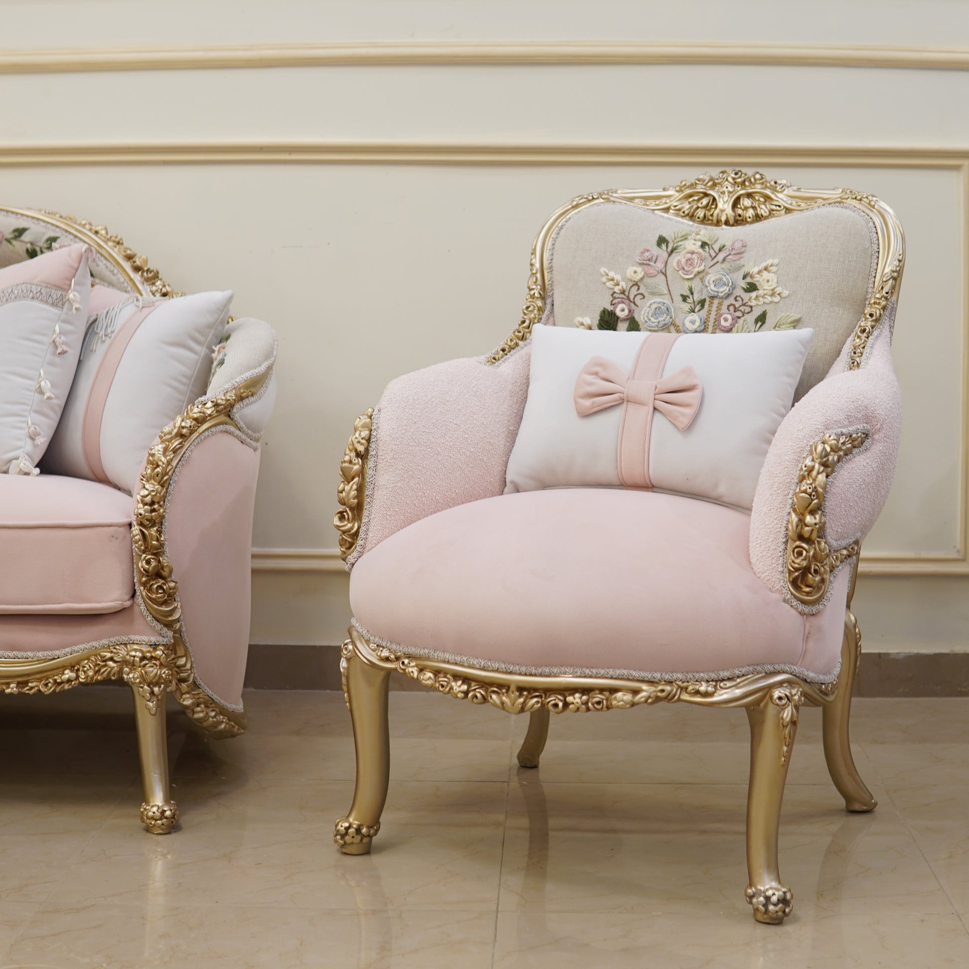 Rosenpalais 5 teilig II sessel