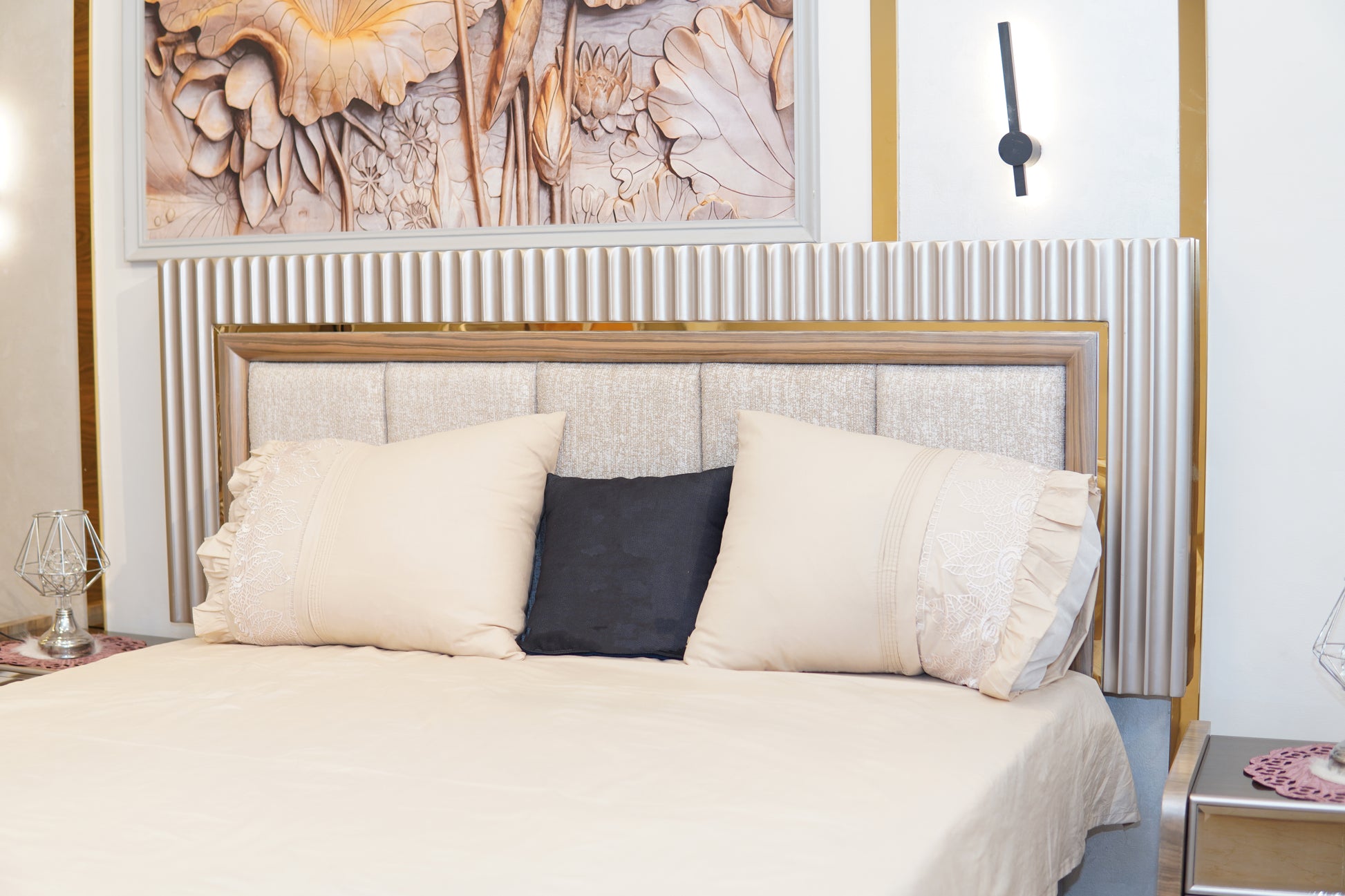Victoriaschlafzimmer bett