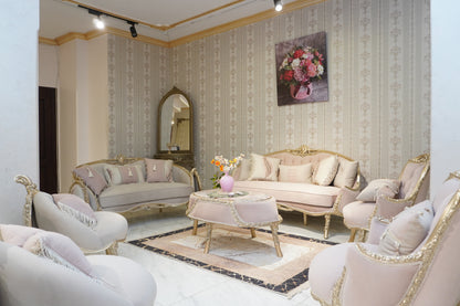 Luxuriöse Eleganz Wohnzimmer-Set - Alhariri mobel