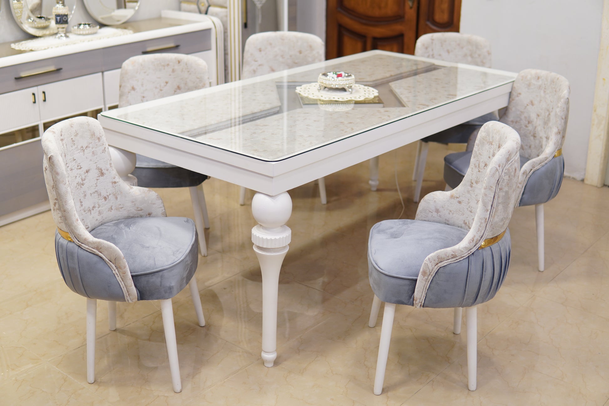 Elegantes Esszimmer set I - Alhariri mobel